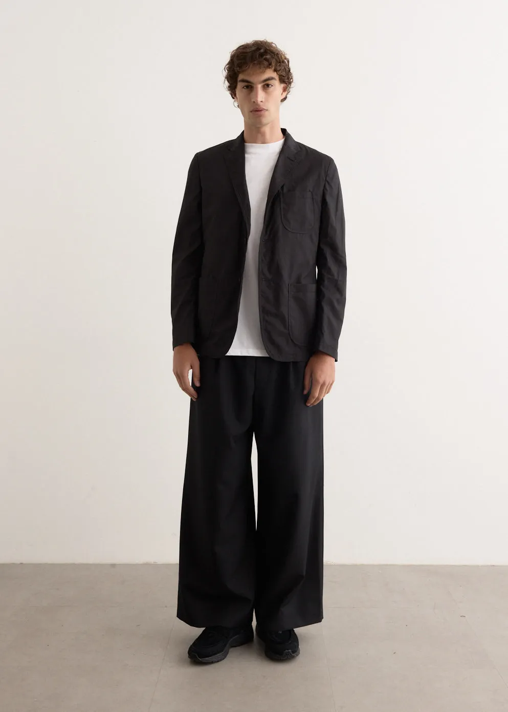 Cotton Broad Cloth Tailored Jacket