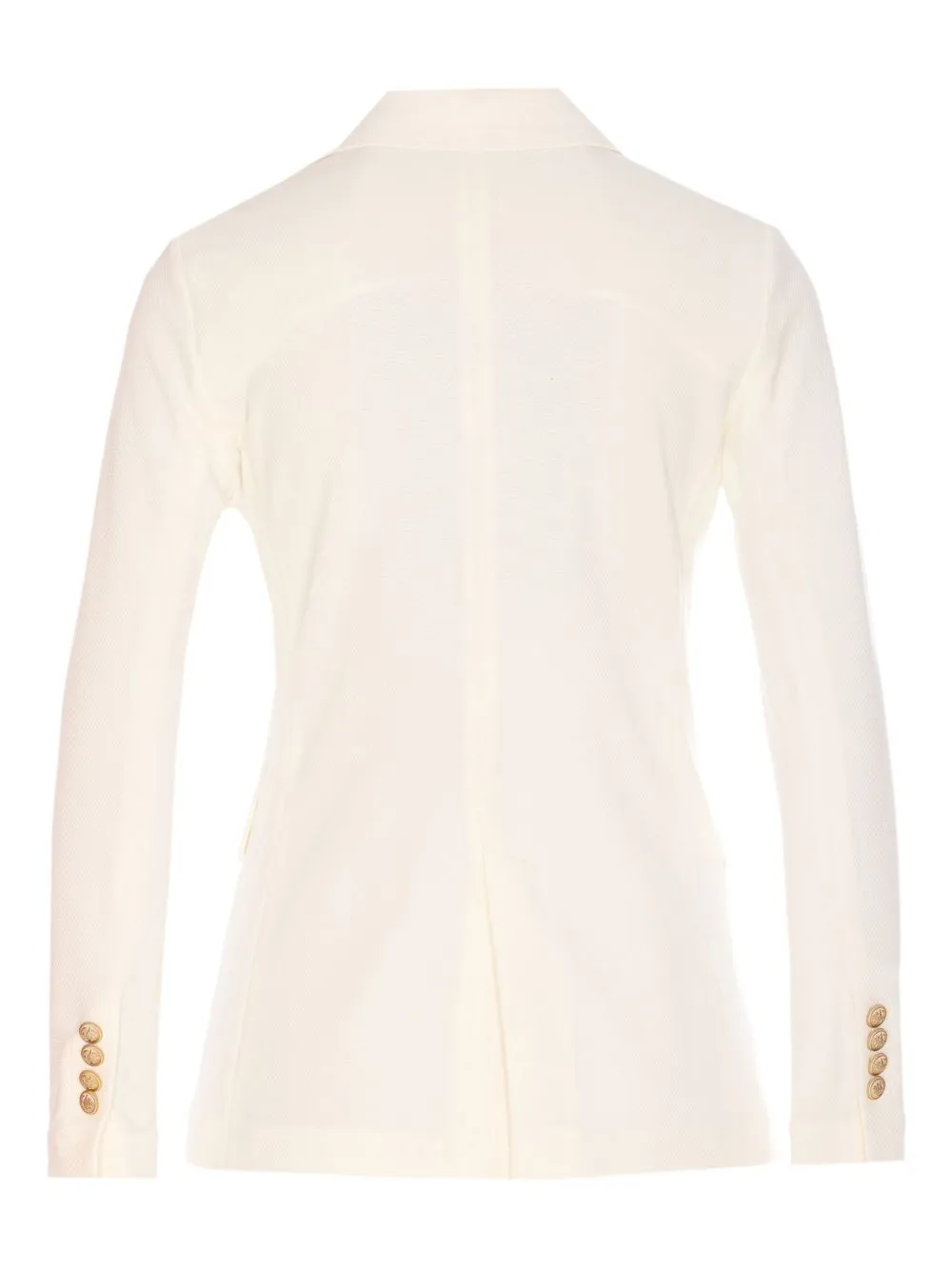 Cotton double-breasted jacket