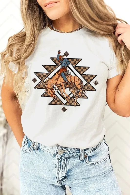 Cowboy Aztec Graphic Tee