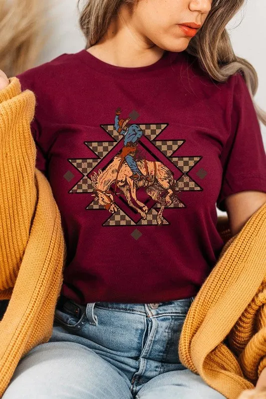 Cowboy Aztec Graphic Tee