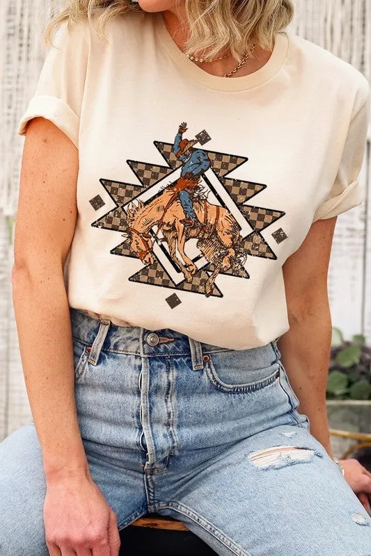 Cowboy Aztec Graphic Tee