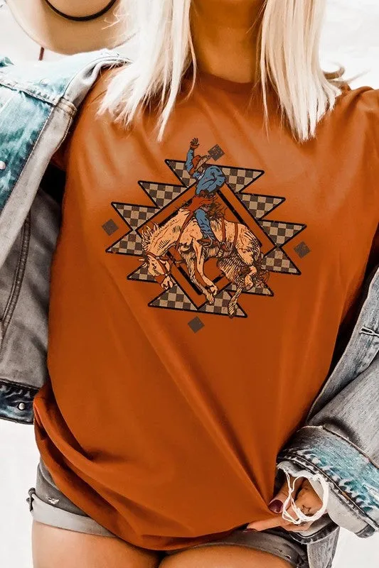 Cowboy Aztec Graphic Tee