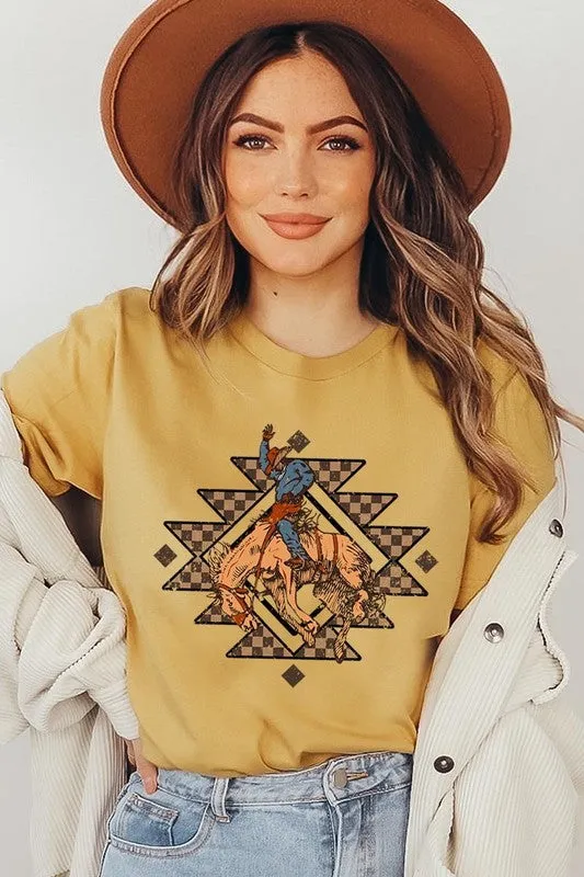 Cowboy Aztec Graphic Tee