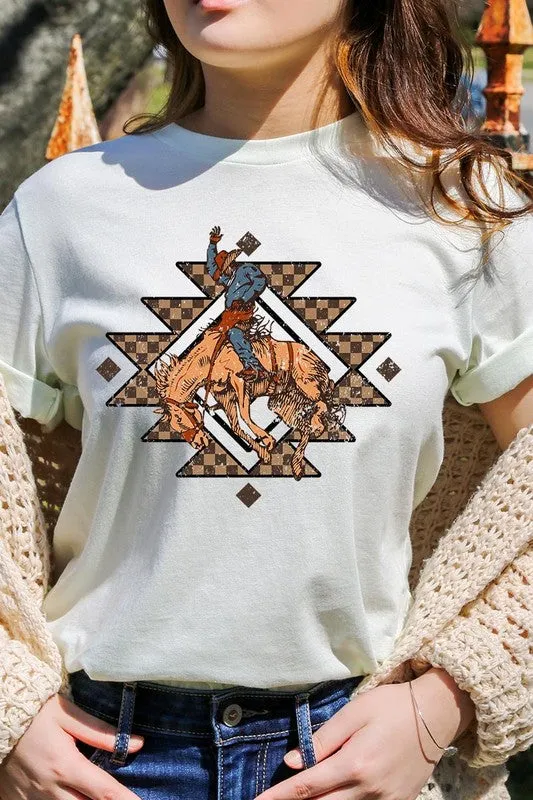 Cowboy Aztec Graphic Tee