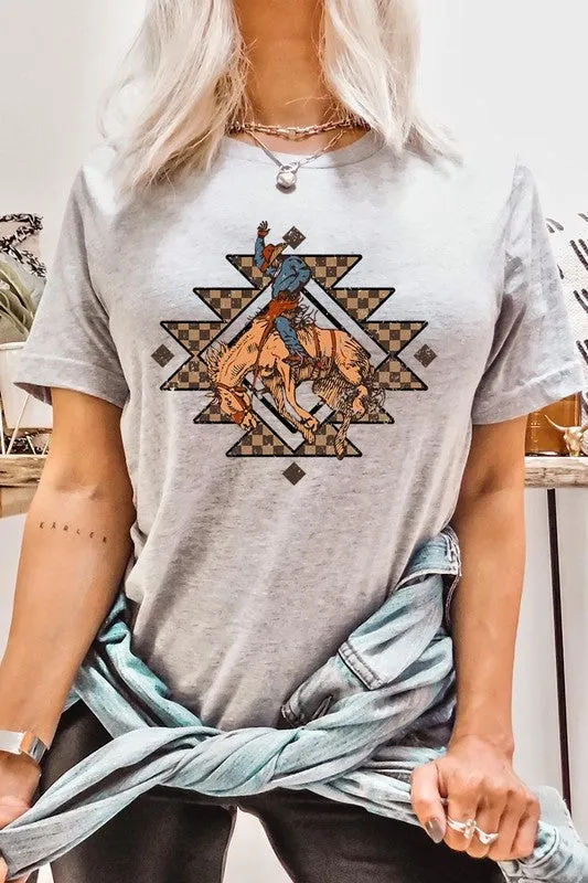 Cowboy Aztec Graphic Tee