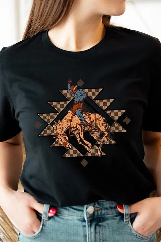Cowboy Aztec Graphic Tee