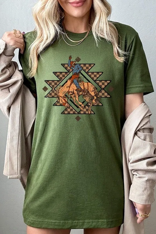 Cowboy Aztec Graphic Tee