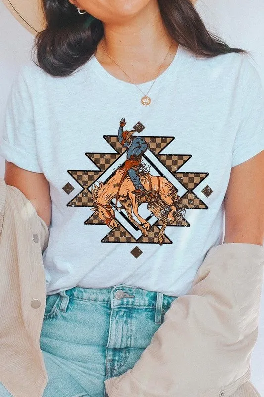 Cowboy Aztec Graphic Tee