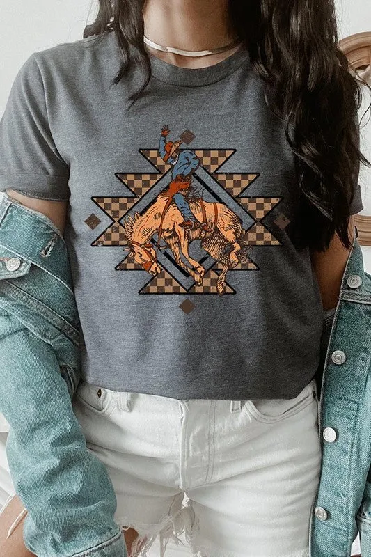 Cowboy Aztec Graphic Tee