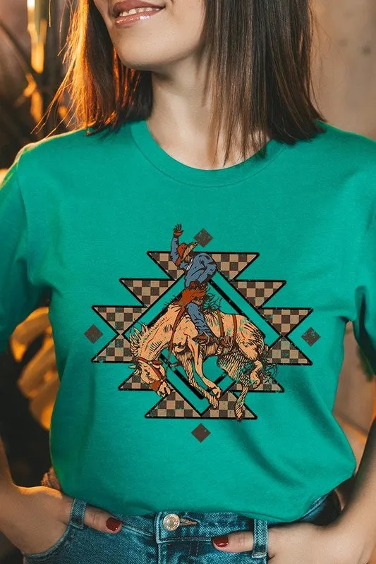 Cowboy Aztec Graphic Tee