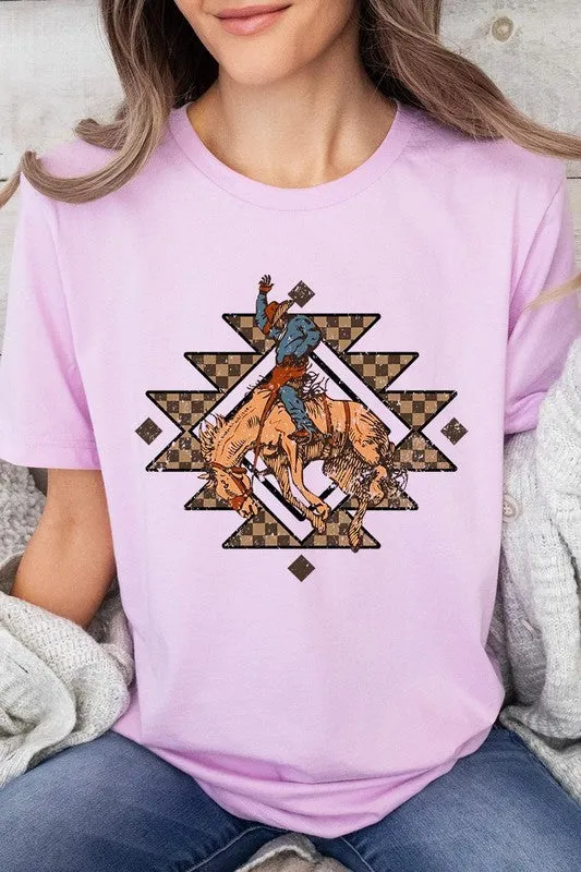 Cowboy Aztec Graphic Tee
