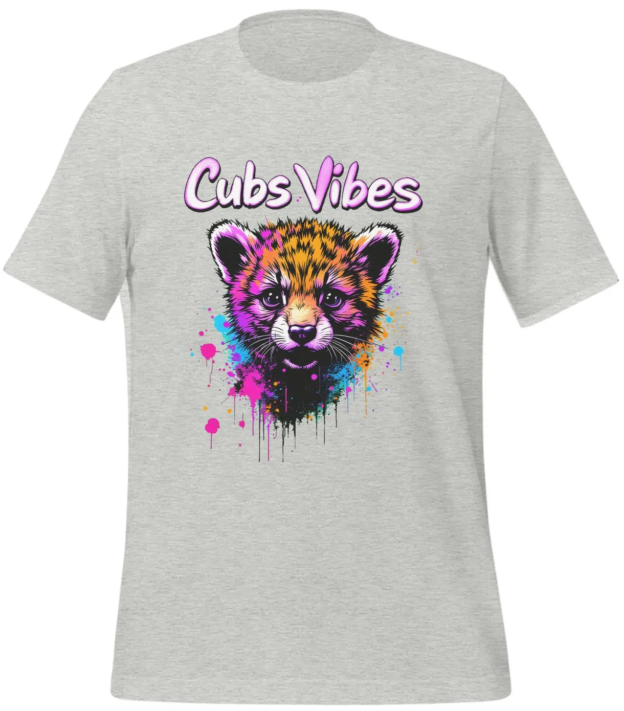 cubs t shirt: Cubs Vibes Graffiti Art | Classic T-Shirt (Unisex)