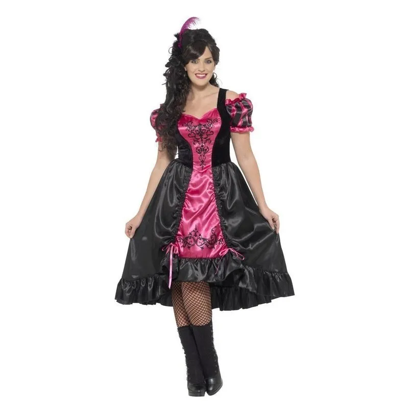 Curves Sassy Saloon Costume