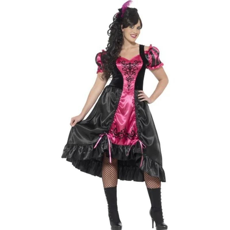 Curves Sassy Saloon Costume
