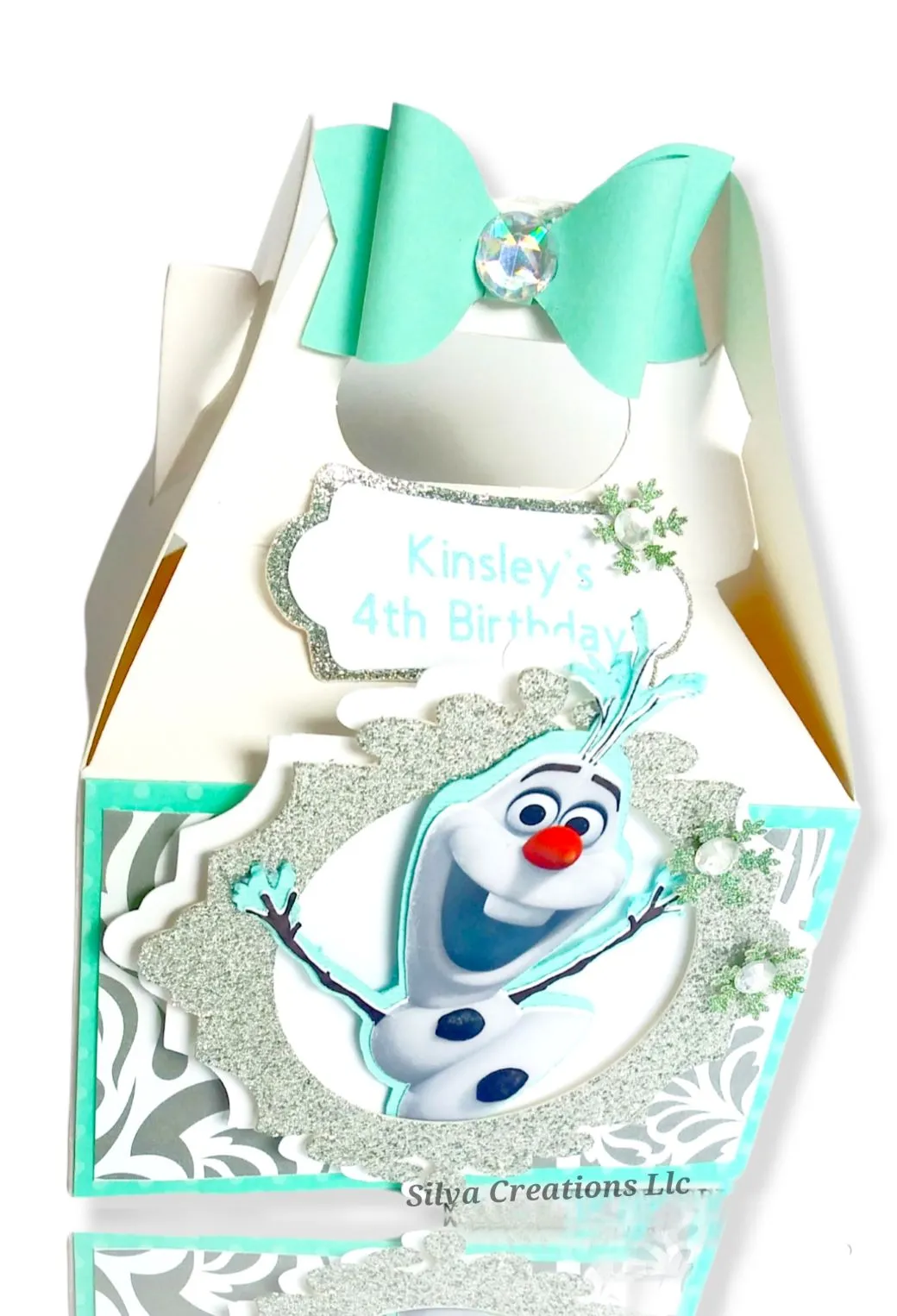 Custom Frozen Themed Party Boxes / 10 pcs.