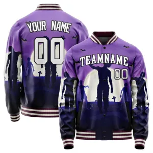 Custom Purple Halloween Jacket