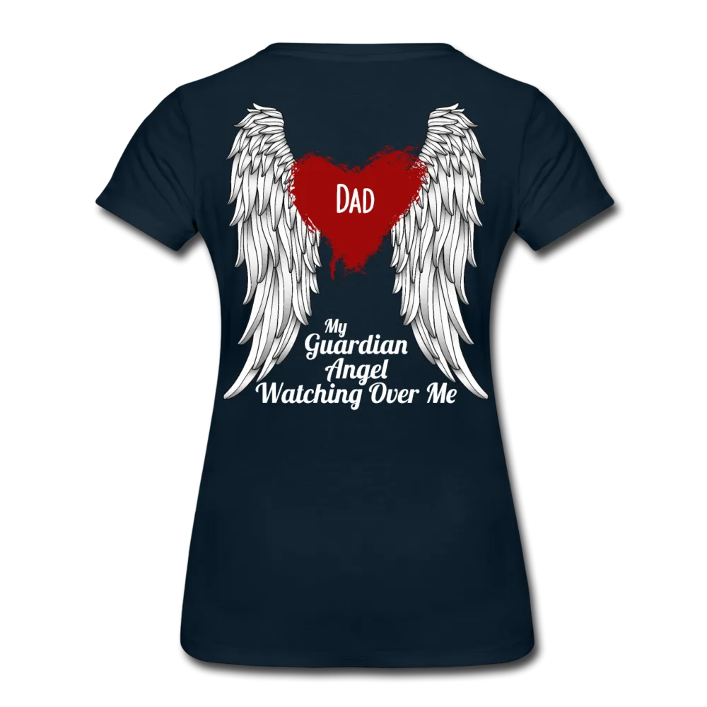 Dad My Guardian Angel Women’s Premium T-Shirt (CK4120)