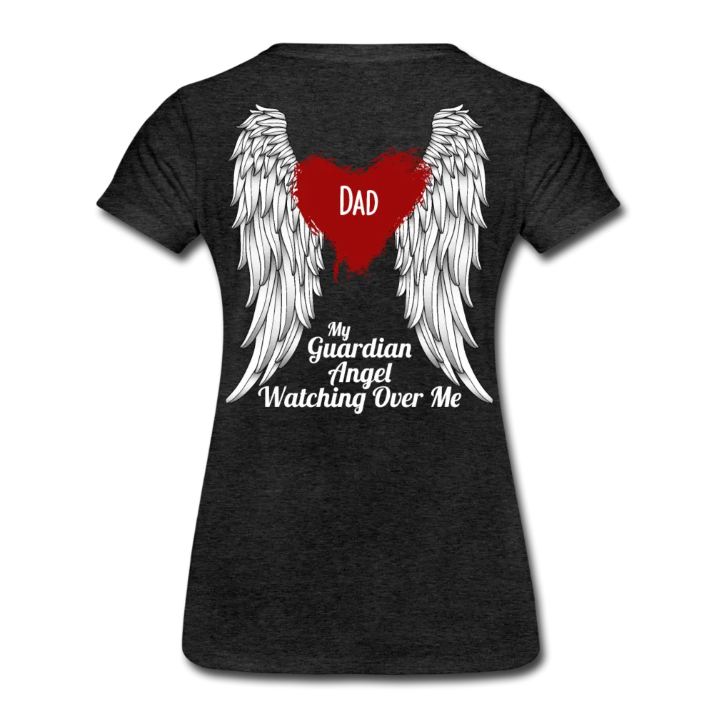 Dad My Guardian Angel Women’s Premium T-Shirt (CK4120)