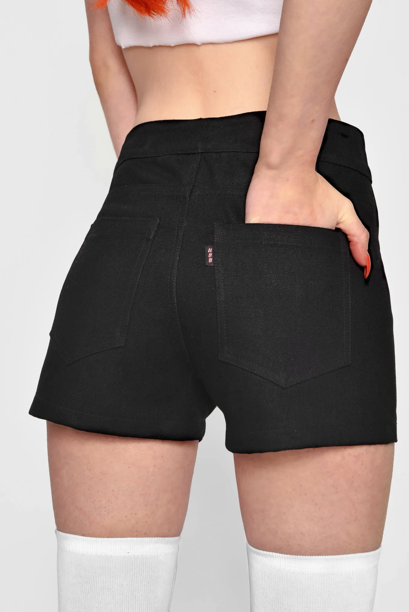 Daddy Garter Denim Shorts
