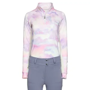 Dapplebay Lavender Haze 1/4 Zip Light Riding Top
