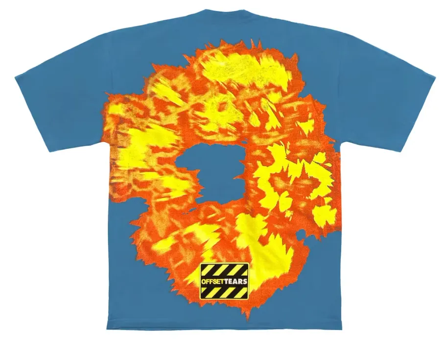 Denim Tears x Offset Set It Off #1 T-shirt (Blue)