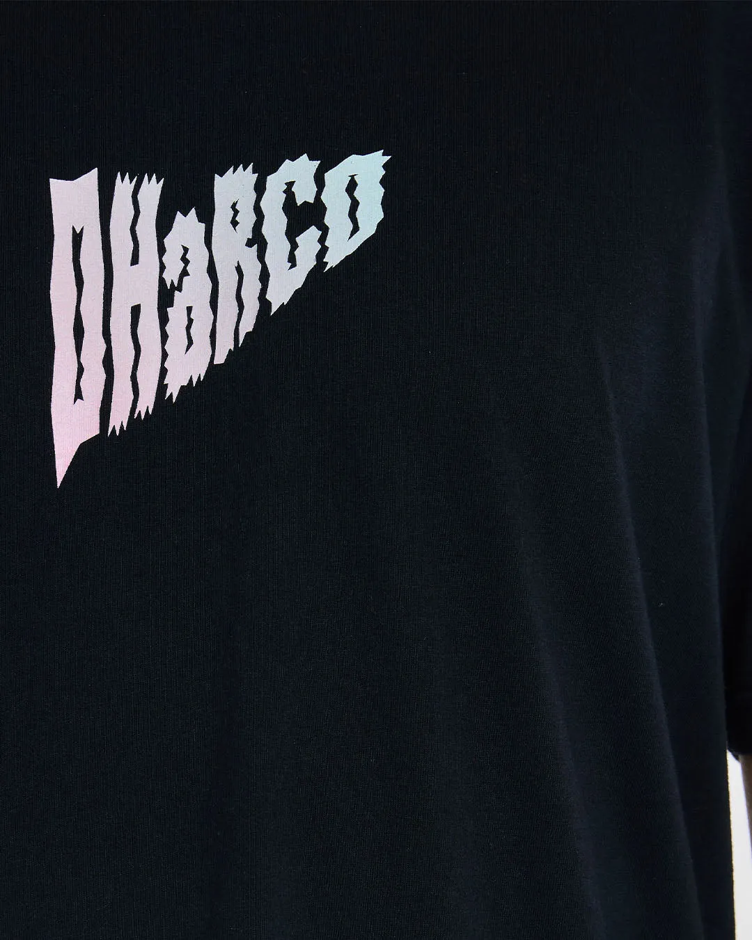 DHARCO Mens Cotton Tee | Black