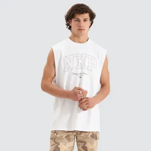 Division Relaxed Muscle Tee White