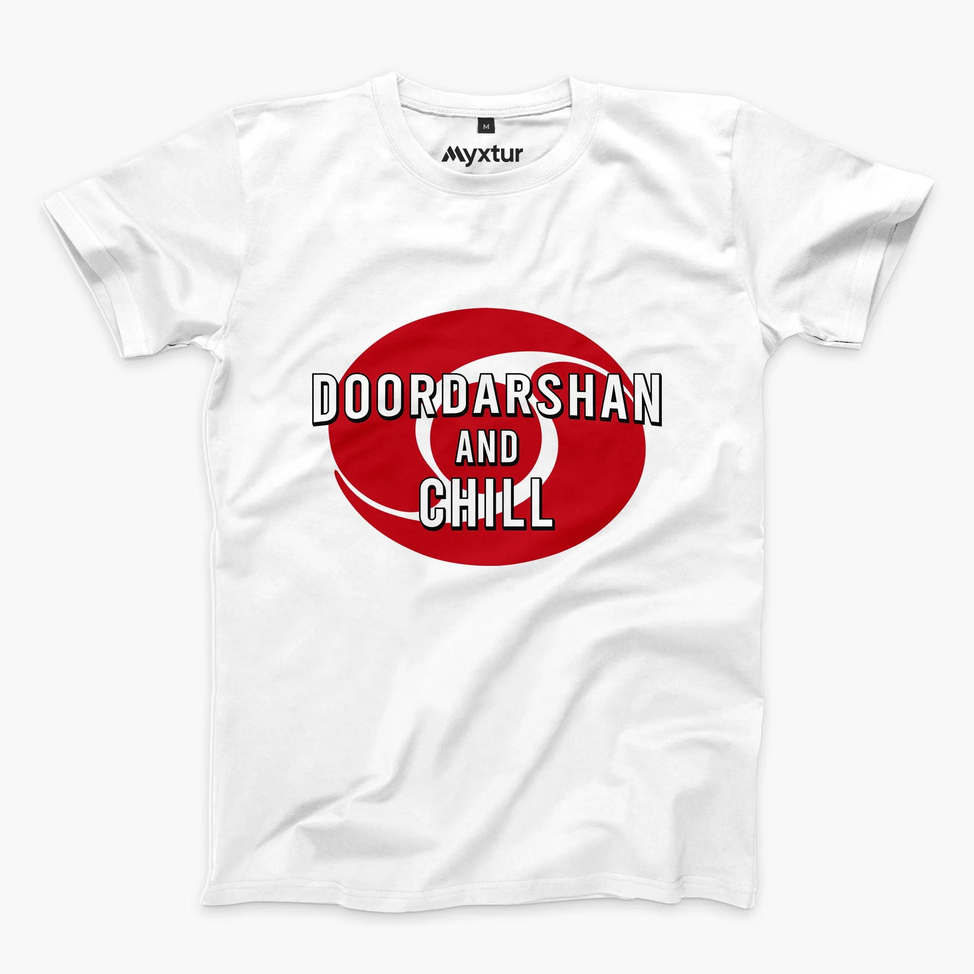 Doordarshan And Chill Round-Neck Unisex-T-Shirt