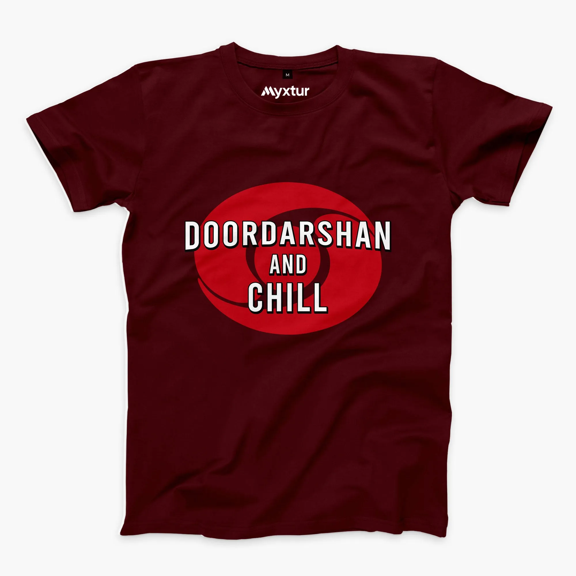 Doordarshan And Chill Round-Neck Unisex-T-Shirt