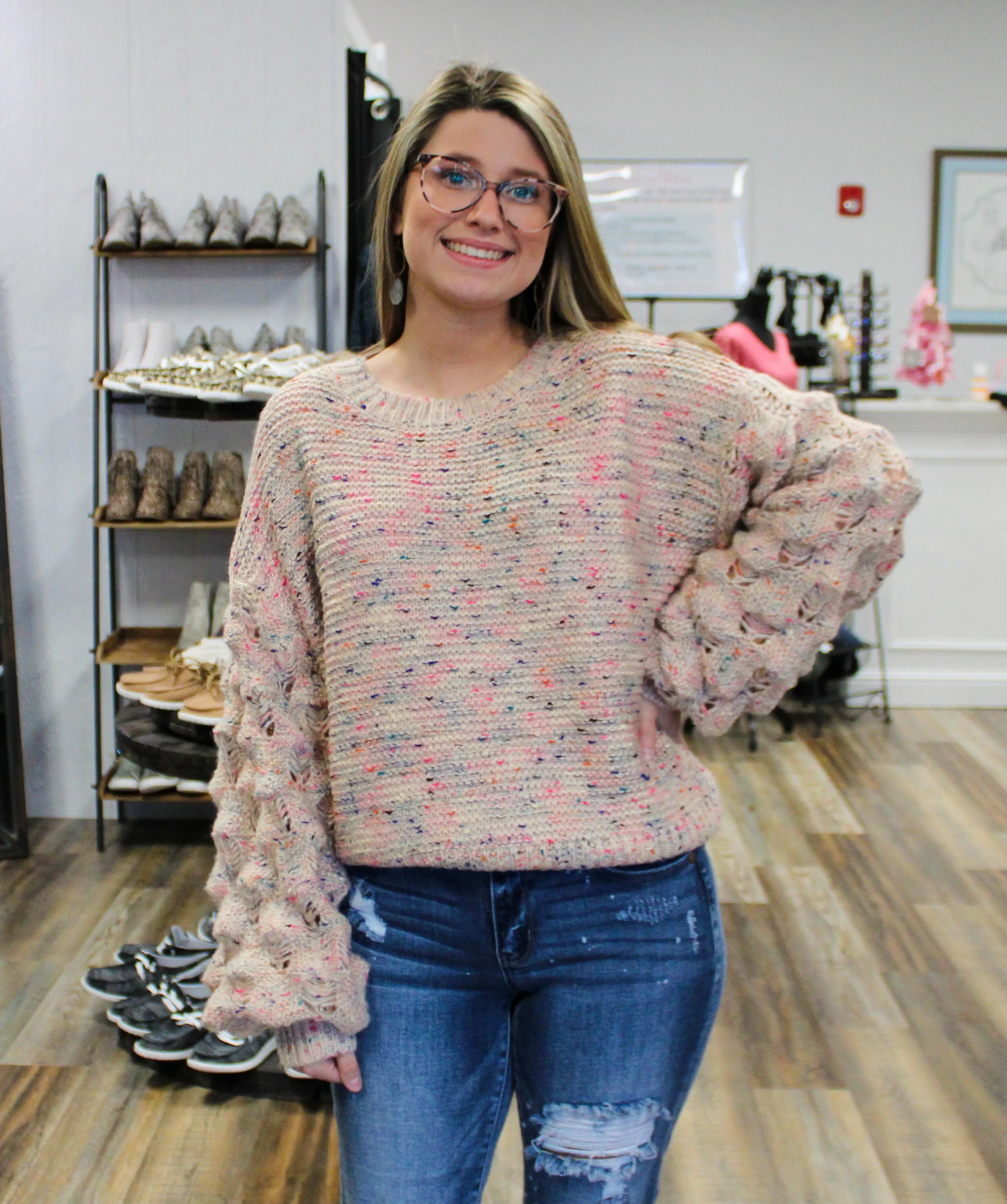 Double Bubble Sweater