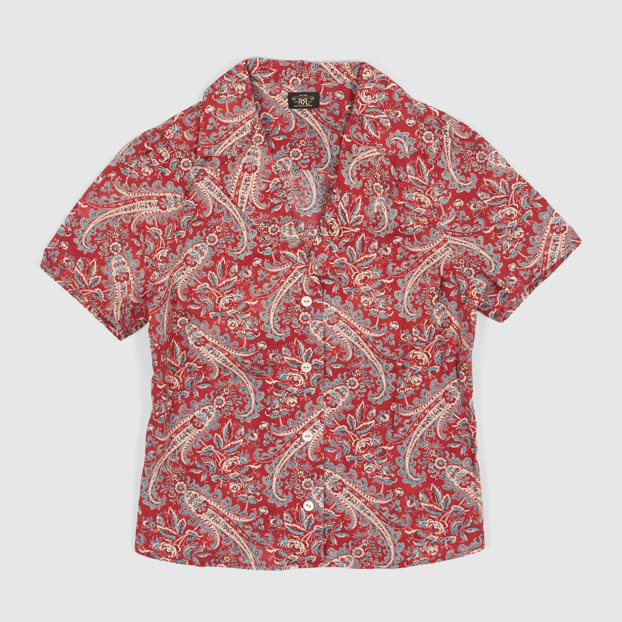Double RL Ladies Jenny Short Sleeve Shirt
