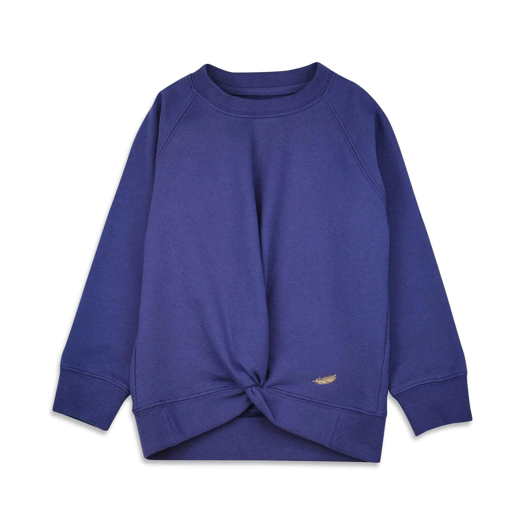 Draped Knot Sweatshirt