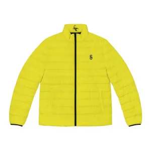 DUO MODERN Scorpion Athletics Men's Yellow Puffer Jacket