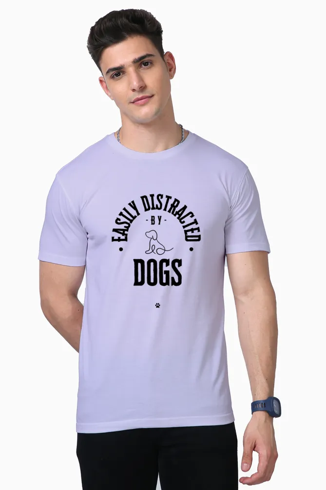 EASILY DISTRACTED BY DOGS