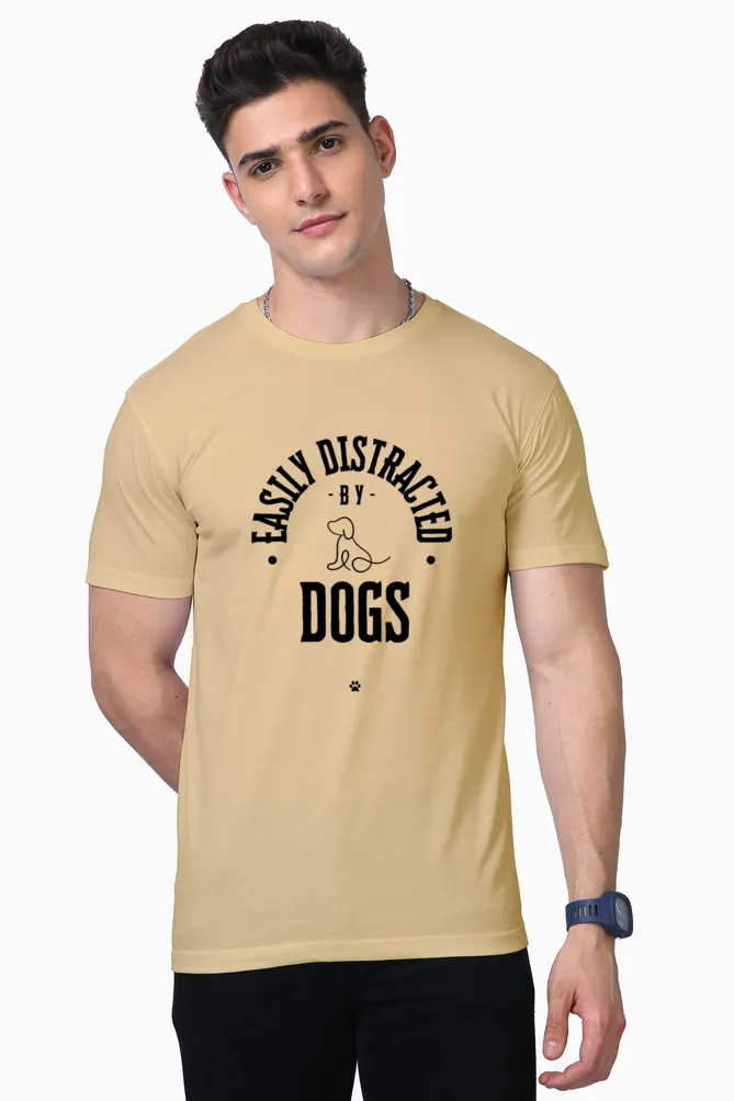 EASILY DISTRACTED BY DOGS