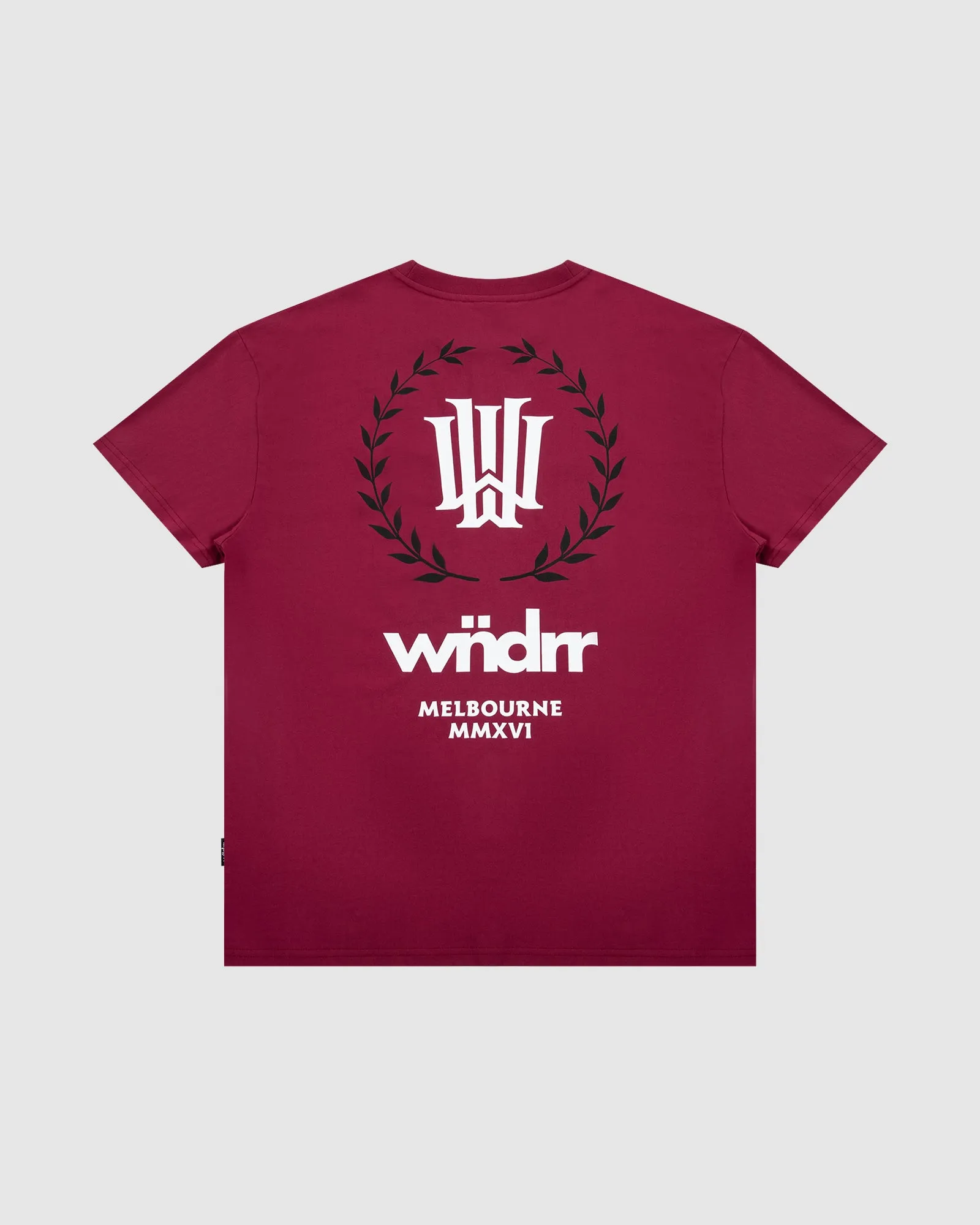 EMPEROR BOX FIT TEE - BLOOD RED
