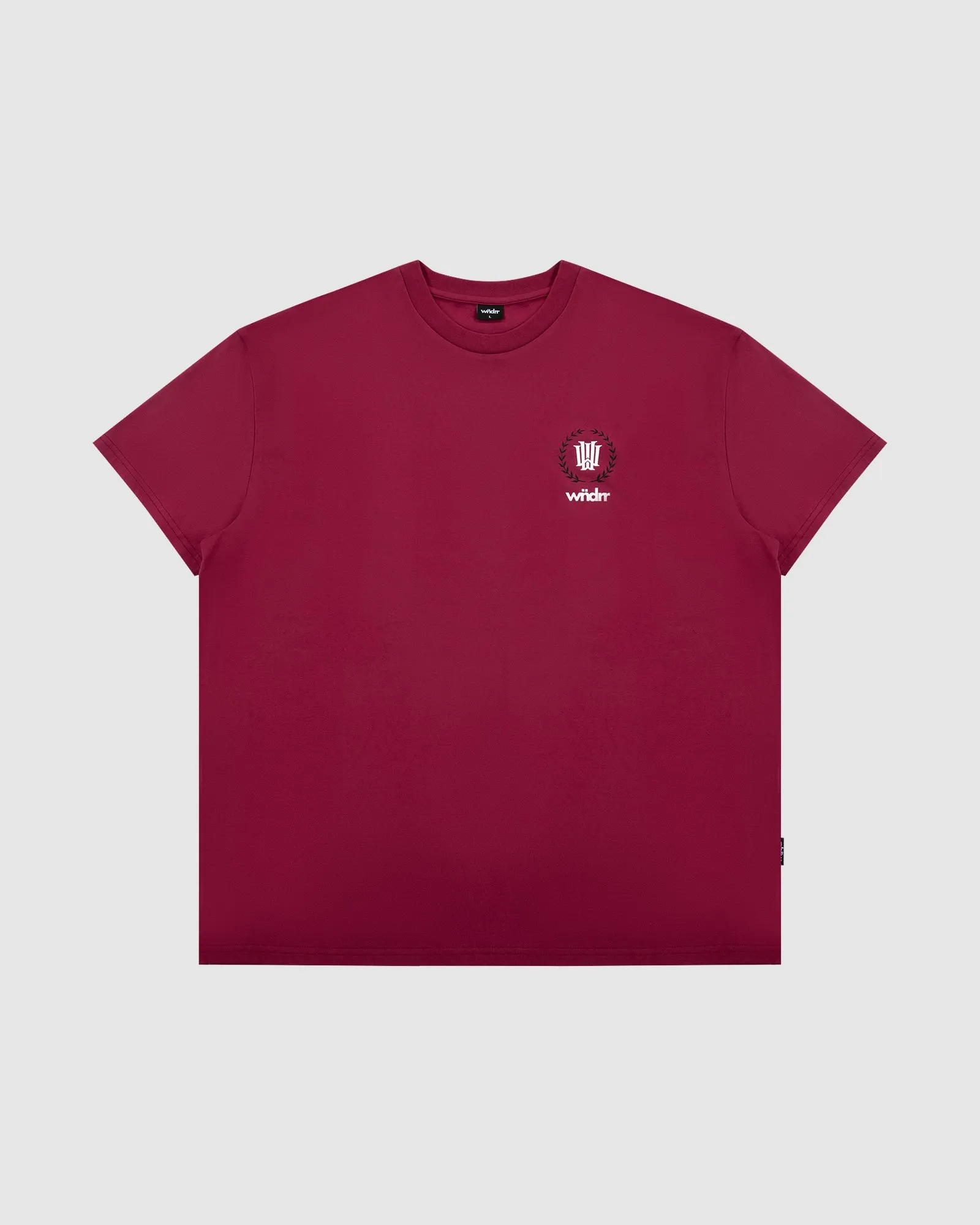 EMPEROR BOX FIT TEE - BLOOD RED