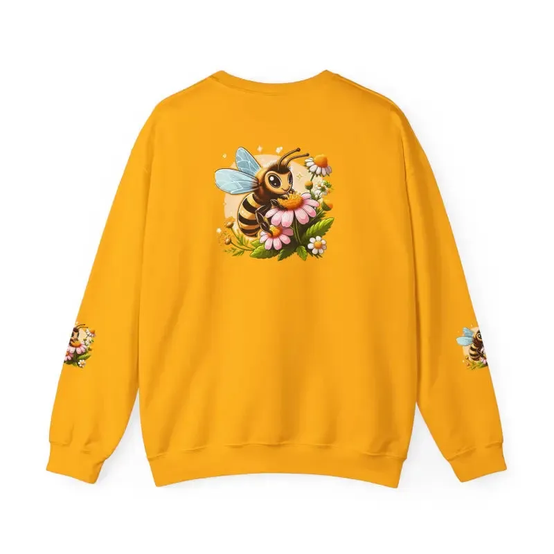 Enchanting Bee Heavy Blend Crewneck in Bold Style
