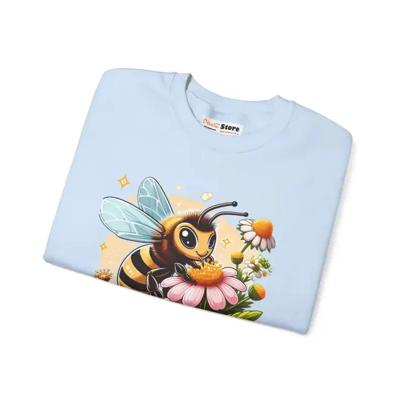 Enchanting Bee Heavy Blend Crewneck in Bold Style