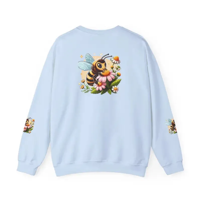 Enchanting Bee Heavy Blend Crewneck in Bold Style