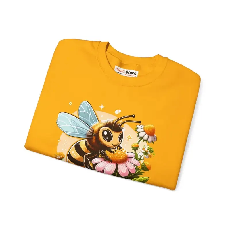 Enchanting Bee Heavy Blend Crewneck in Bold Style