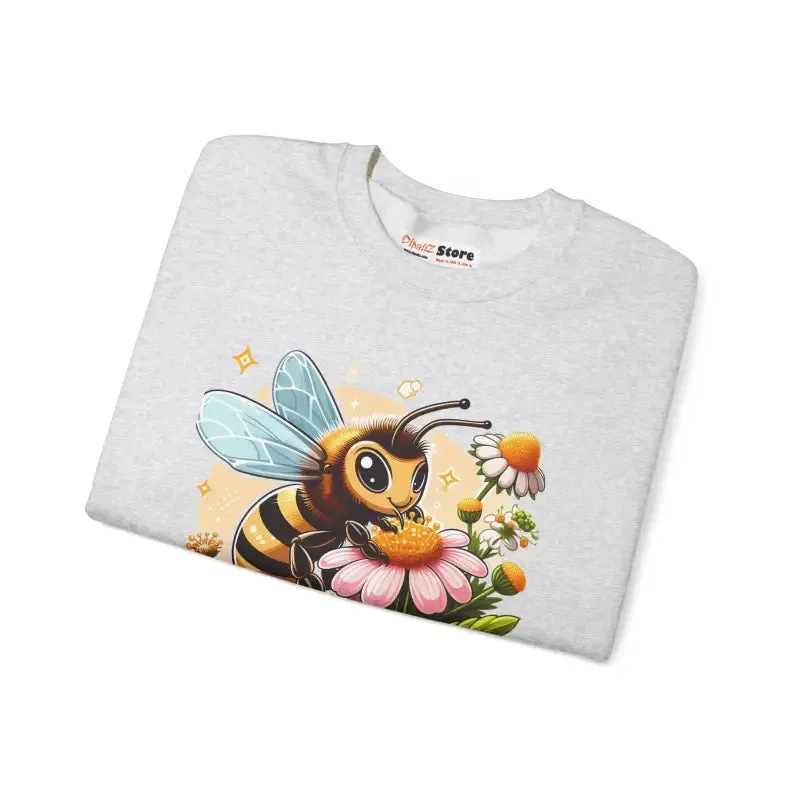 Enchanting Bee Heavy Blend Crewneck in Bold Style