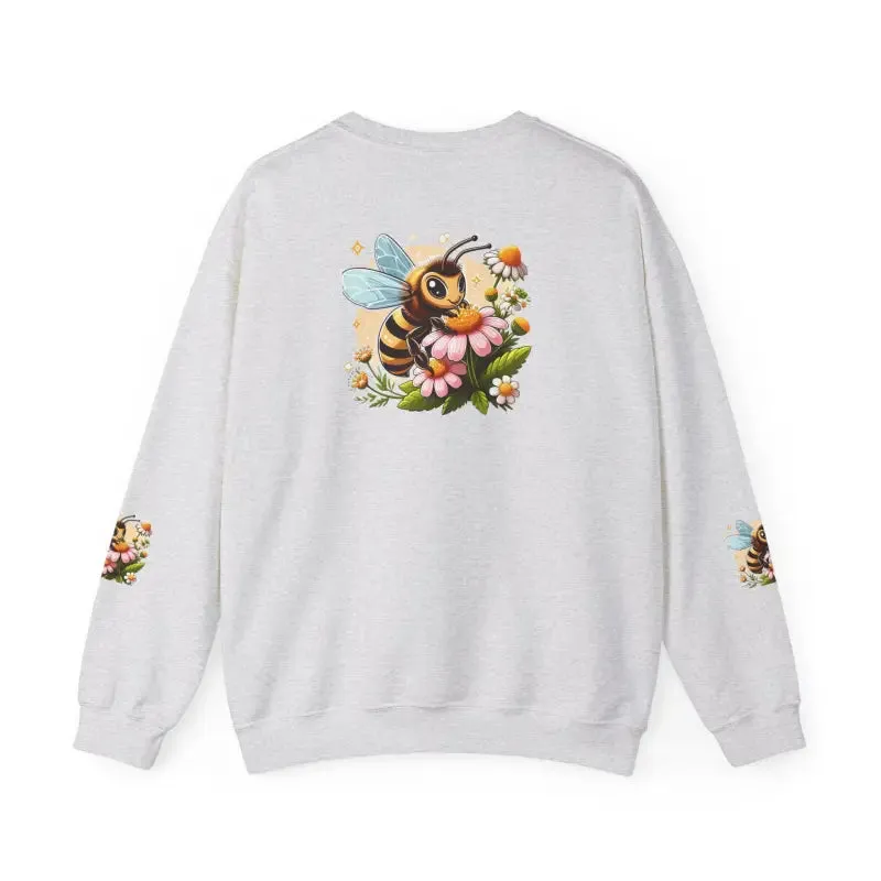 Enchanting Bee Heavy Blend Crewneck in Bold Style
