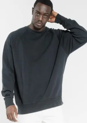 Endless Oversize Crew Black
