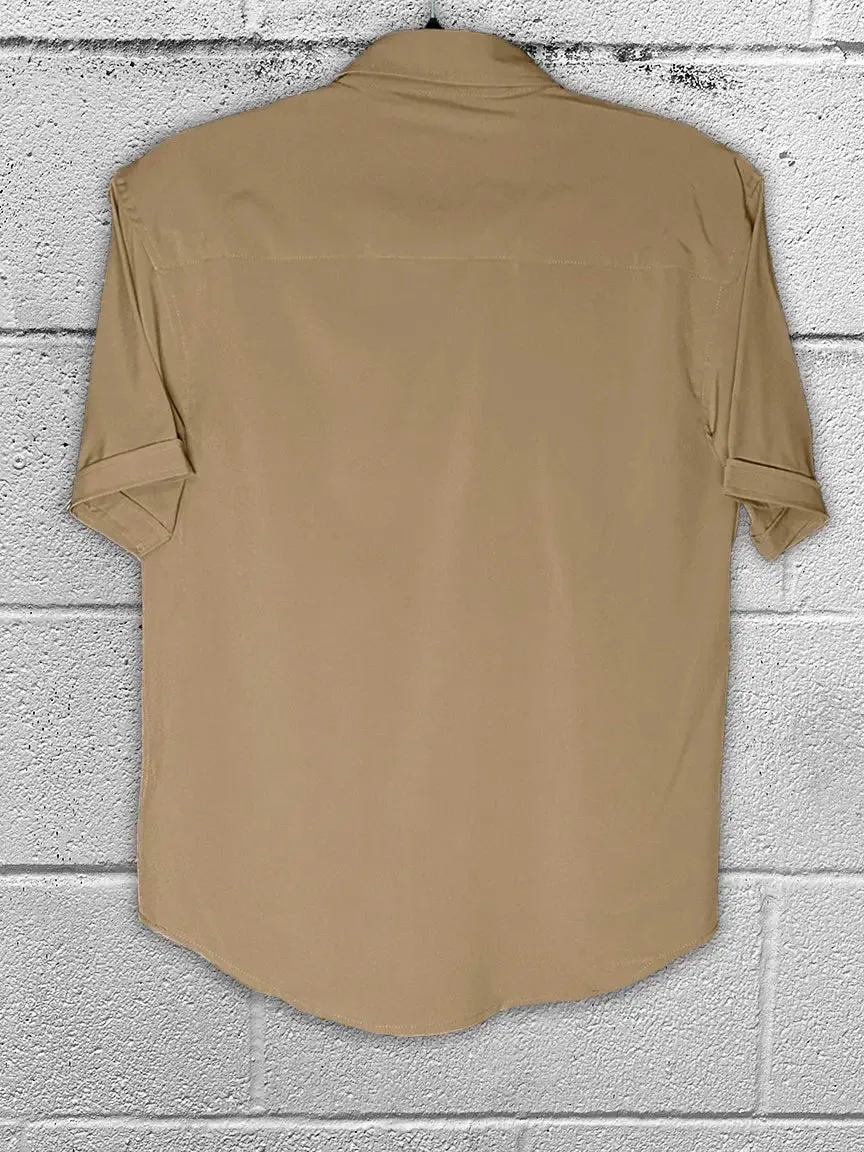 ESSENTIAL DESERT STORM BUTTON UP