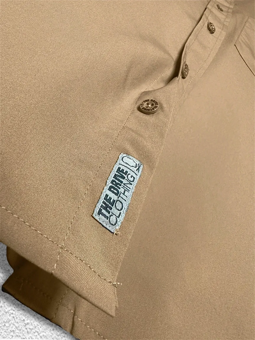 ESSENTIAL DESERT STORM BUTTON UP