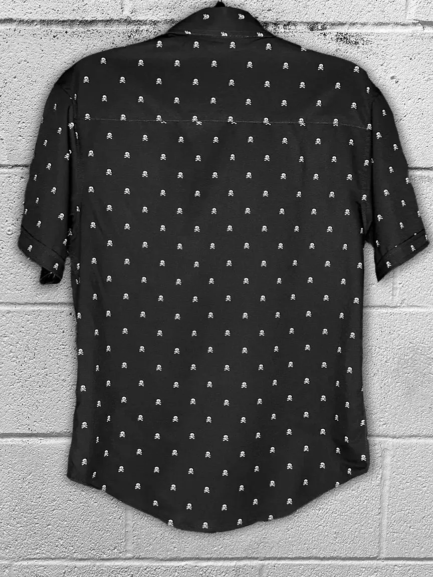 ESSENTIAL INFINITY SKULL BUTTON UP