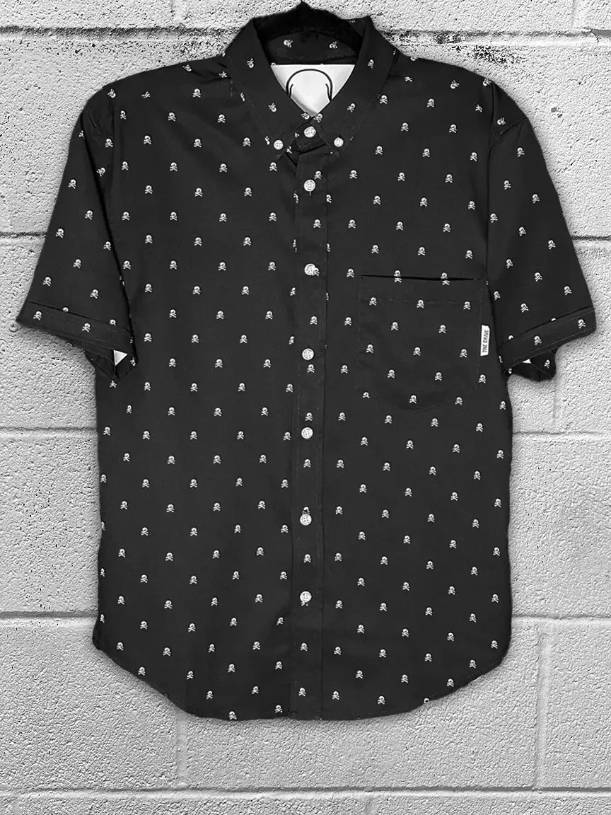 ESSENTIAL INFINITY SKULL BUTTON UP