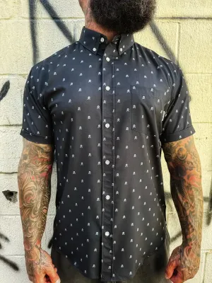 ESSENTIAL INFINITY SKULL BUTTON UP