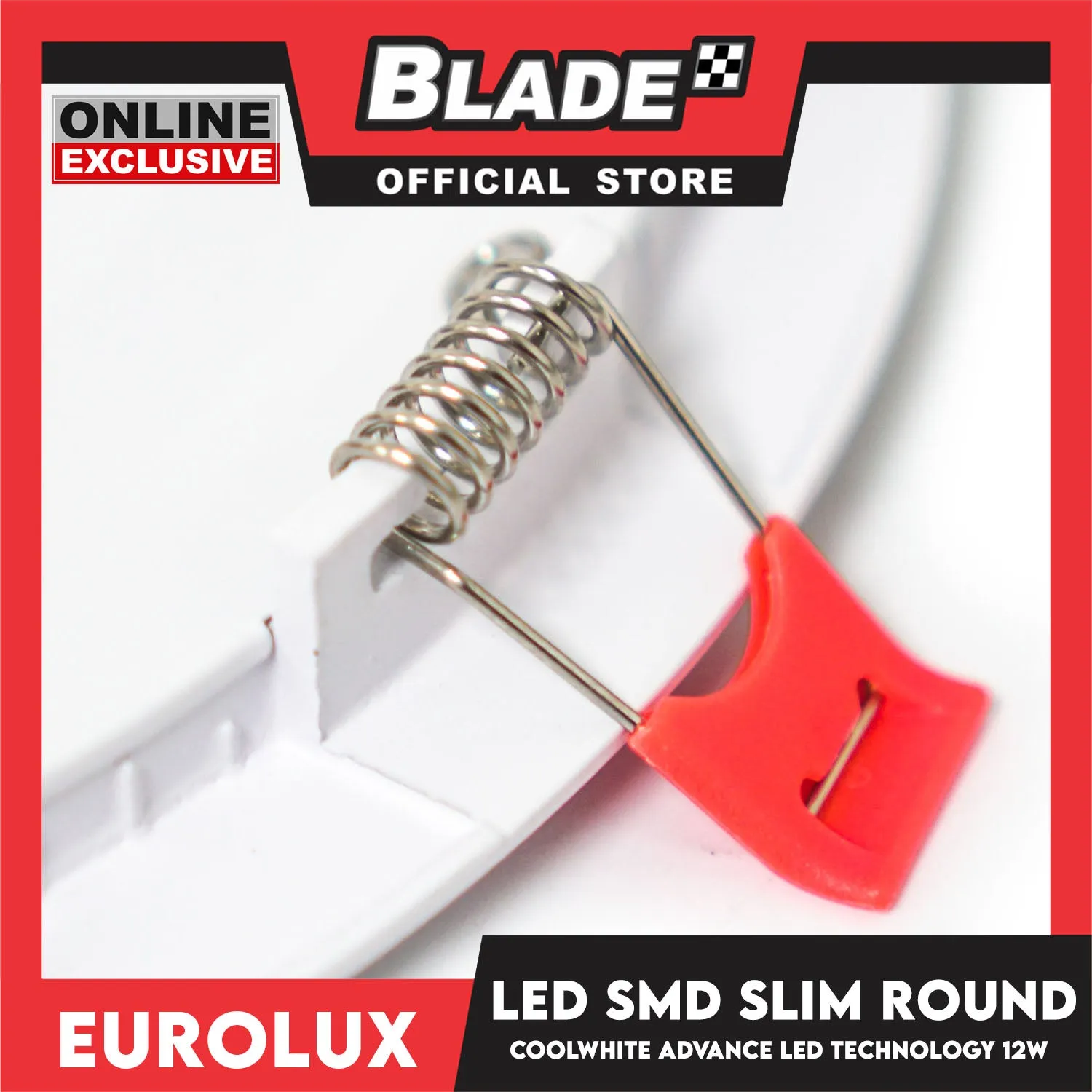 Eurolux OPUS LED SMD Slim Round Downlight 6 Inches 1200 lumens 12 watts (Coolwhite)